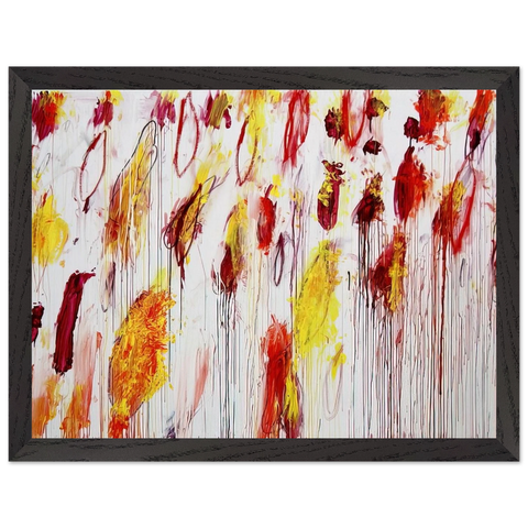 Lepanto, Part IV by Cy Twombly — Framed art print at Zephyeer