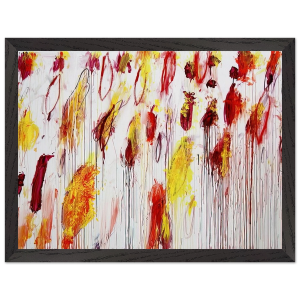 Lepanto, Part IV by Cy Twombly — Framed art print at Zephyeer