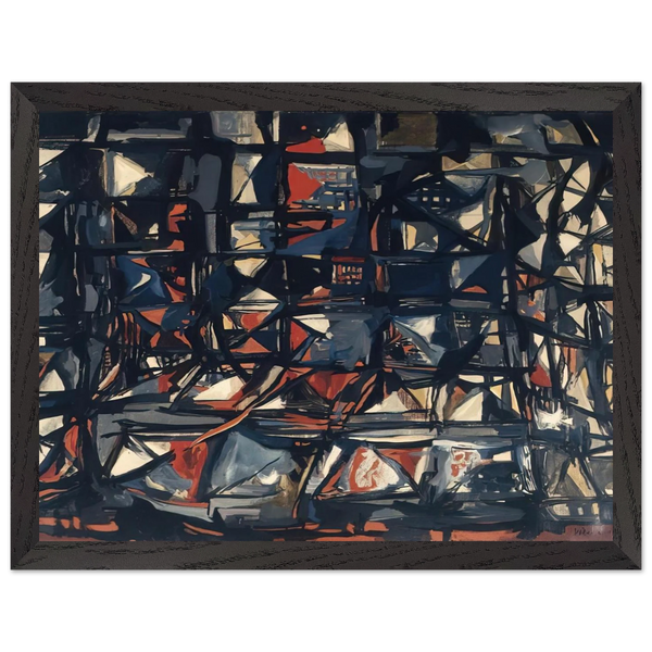Untitled - 1955 by Maria Helena Vieira da Silva — Framed art print at Zephyeer