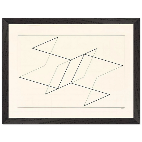 STRUCTURAL CONSTELLATION 1955 by Josef Albers — Framed art print at Zephyeer