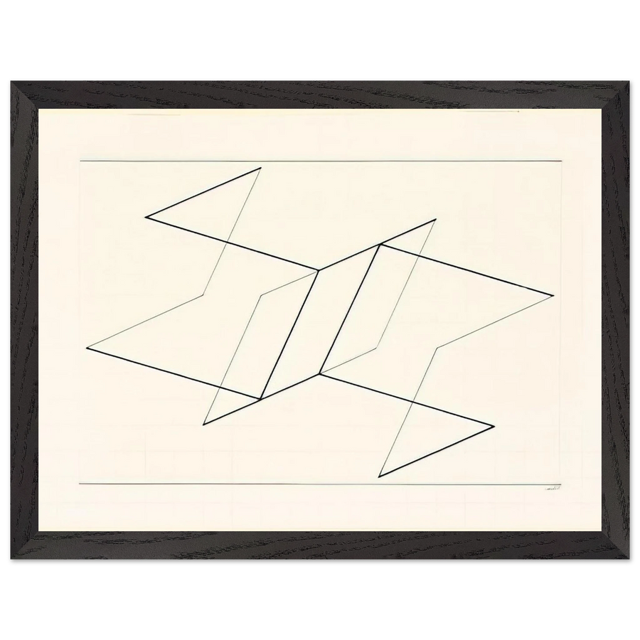 STRUCTURAL CONSTELLATION 1955 by Josef Albers — Framed art print at Zephyeer