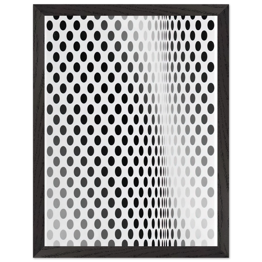 PAUSE 1964 by Bridget Riley — Framed art print at Zephyeer