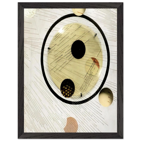 Space Modulator Experiment, Aluminum 5 by Laszlo Moholy-Nagy — Framed art print at Zephyeer