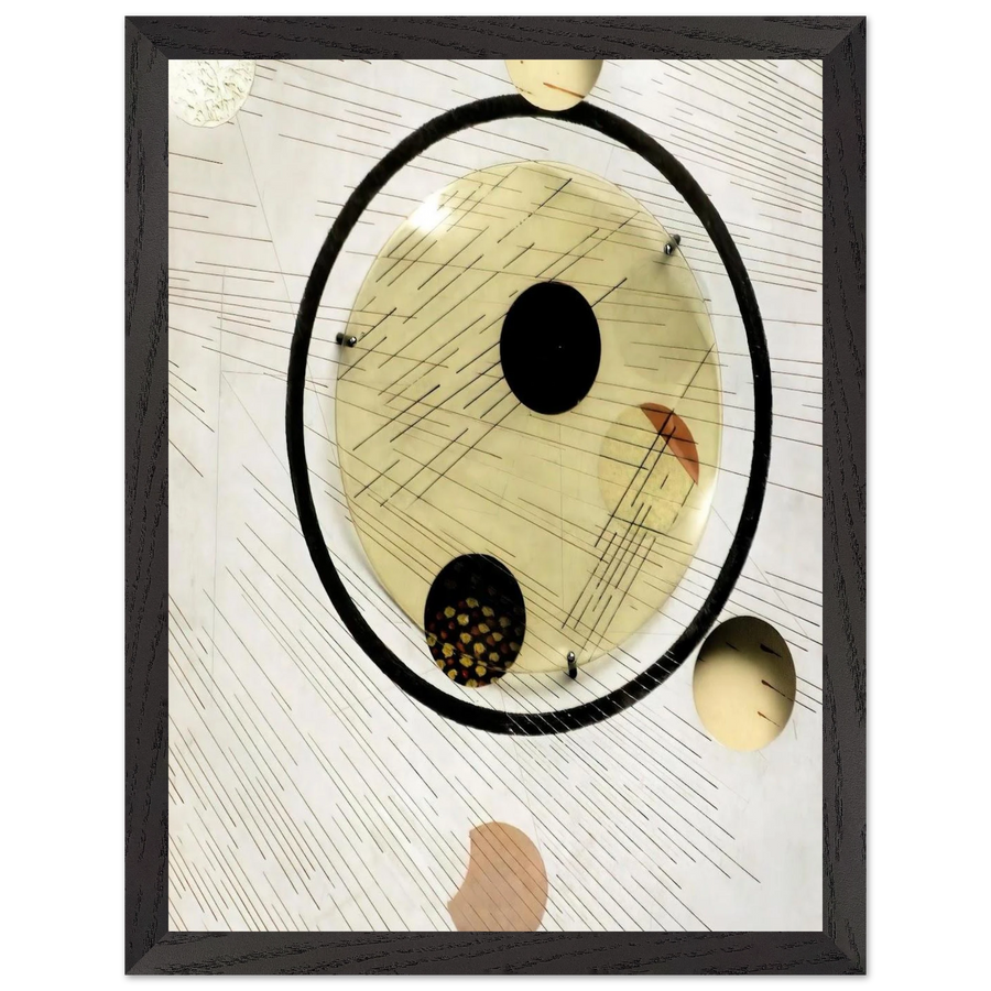 Space Modulator Experiment, Aluminum 5 by Laszlo Moholy-Nagy — Framed art print at Zephyeer