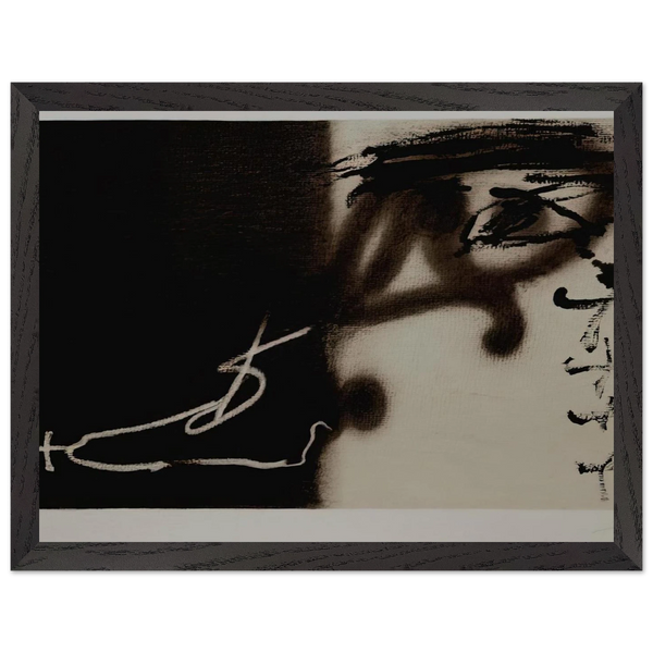 DIVIS 1983 by Antoni Tapies — Framed art print at Zephyeer