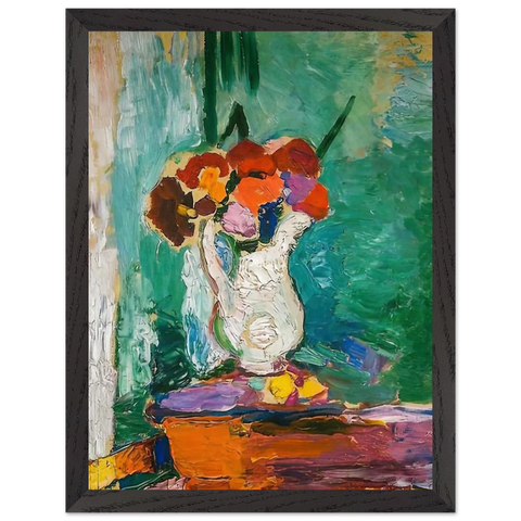 FLOWERS 1907 by Henri Matisse — Framed art print at Zephyeer
