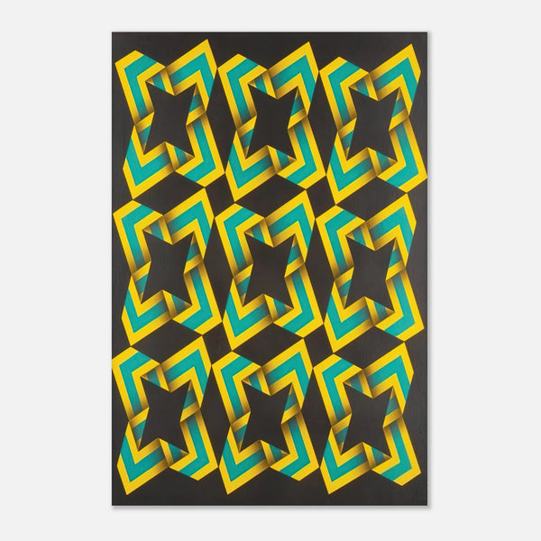 9-soles (1967) by Omar Rayo, poster