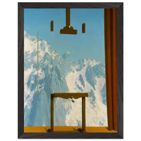 CALL OF PEAKS 1943 by Rene Magritte — Framed art print at Zephyeer