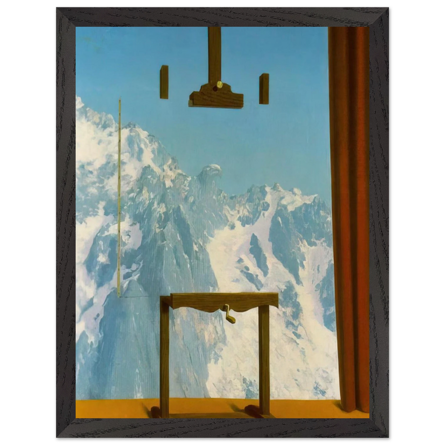 CALL OF PEAKS 1943 by Rene Magritte — Framed art print at Zephyeer