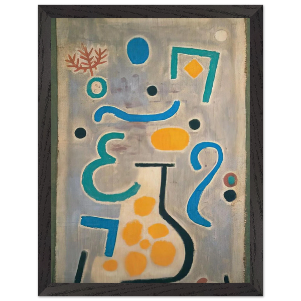 THE VASE 1938 by Paul Klee — Framed art print at Zephyeer