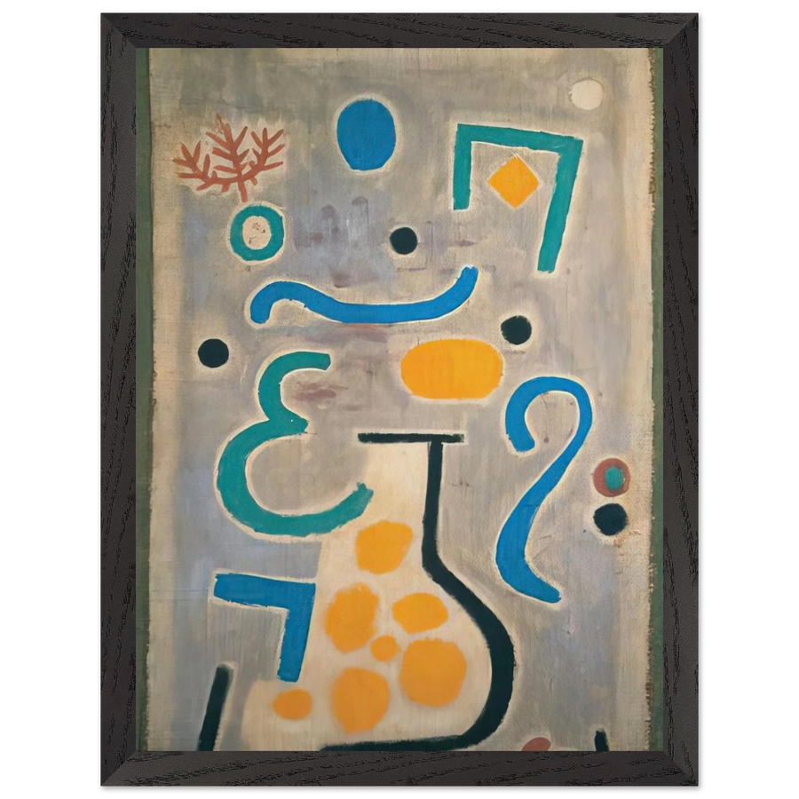 THE VASE 1938 by Paul Klee — Framed art print at Zephyeer