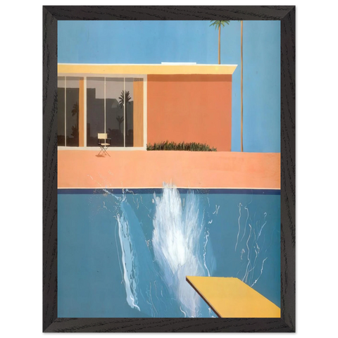 David Hockney — Framed art print at Zephyeer
