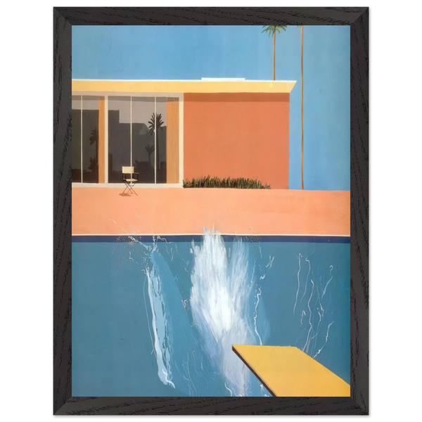David Hockney — Framed art print at Zephyeer