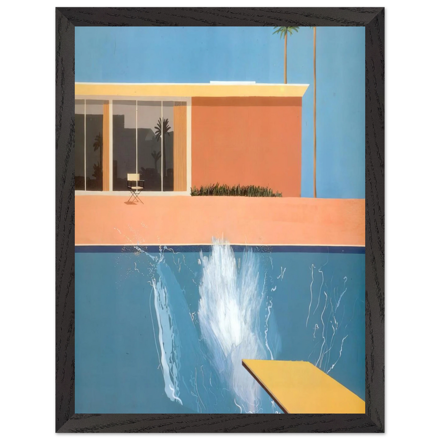 David Hockney — Framed art print at Zephyeer
