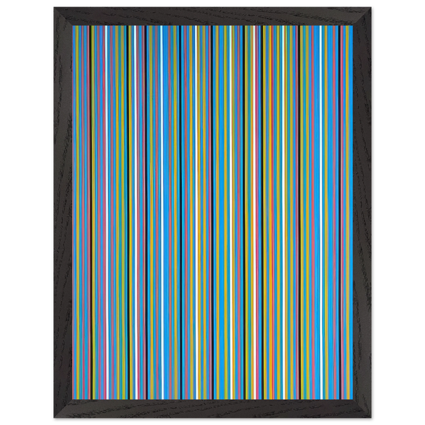 ACHEAN 1981 by Bridget Riley — Framed art print at Zephyeer