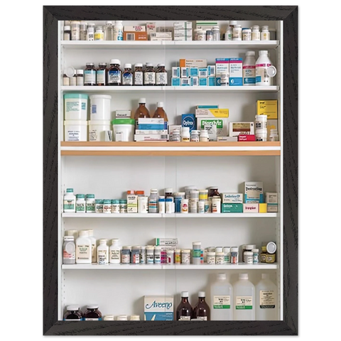 BODIES 1989 by Damien Hirst — Framed art print at Zephyeer