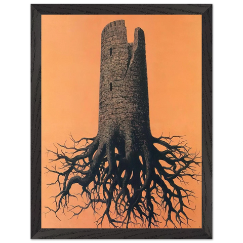 ALMAYER S FOLLY 1951 by Rene Magritte — Framed art print at Zephyeer