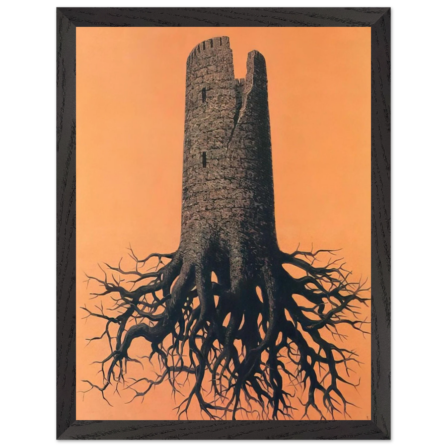 ALMAYER S FOLLY 1951 by Rene Magritte — Framed art print at Zephyeer