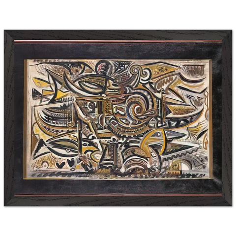Bird in the Wind by Richard Pousette-Dart — Framed art print at Zephyeer