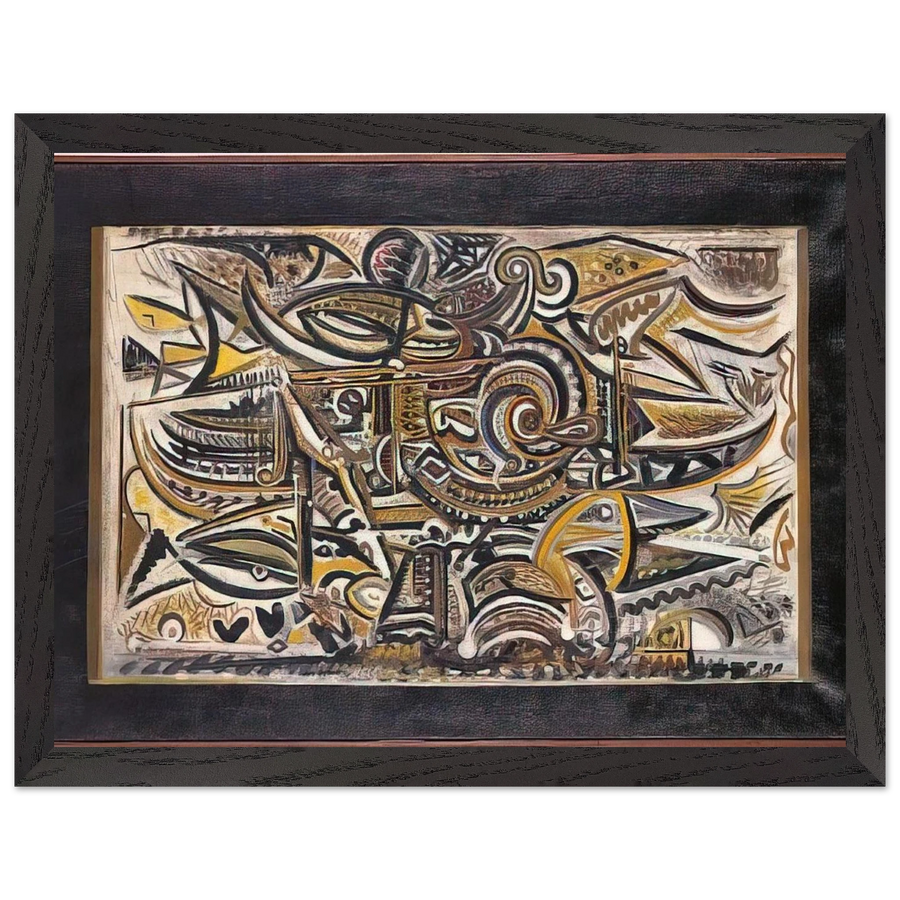 Bird in the Wind by Richard Pousette-Dart — Framed art print at Zephyeer