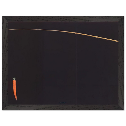 HI HONEY 1981 by Edward Ruscha — Framed art print at Zephyeer