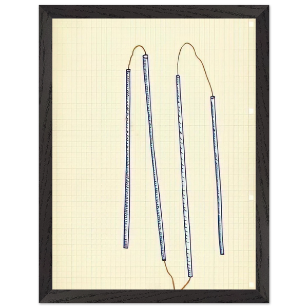 UNTITLED 1969 by Sigmar Polke — Framed art print at Zephyeer