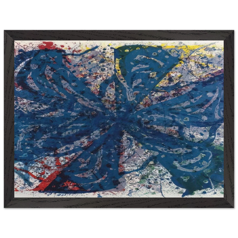 Untitled  L. L233; G. 820 by Sam Francis — Framed art print at Zephyeer