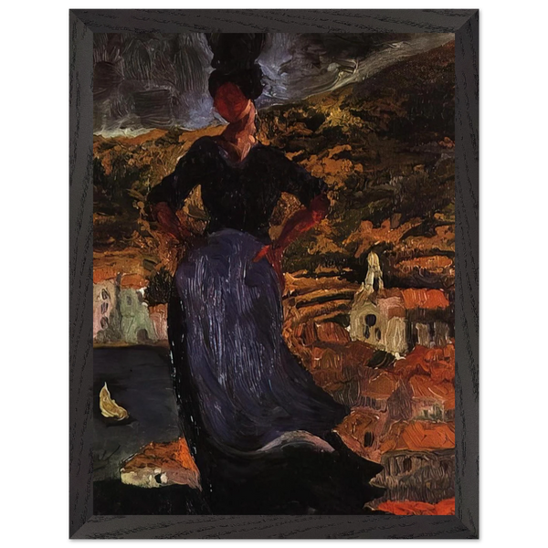 PORTRAIT OF HORTENSIA by Salvador Dali — Framed art print at Zephyeer
