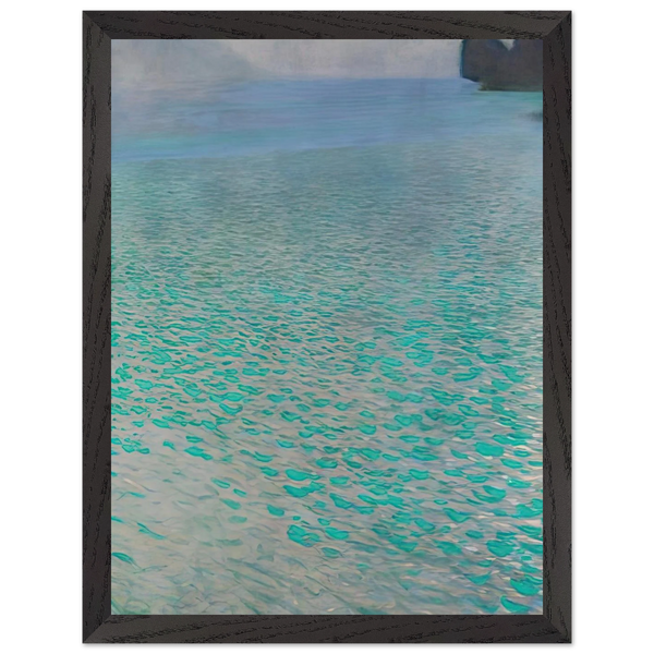 ATTERSEE 1900 by Gustav Klimt — Framed art print at Zephyeer