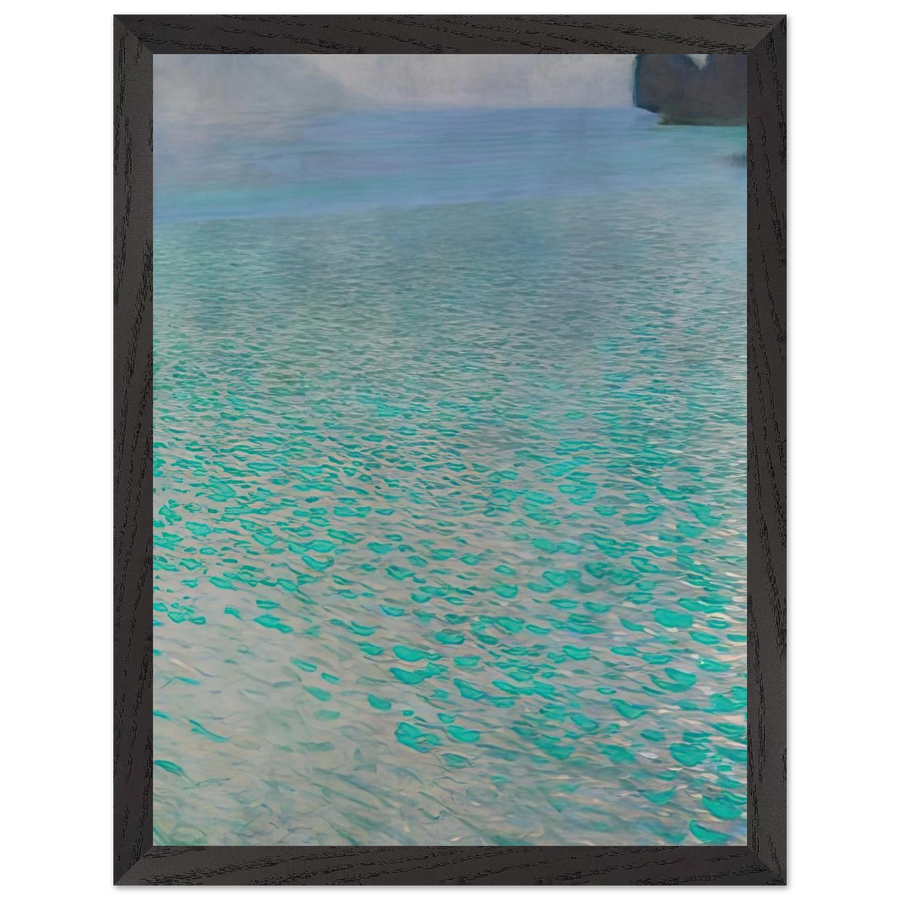 ATTERSEE 1900 by Gustav Klimt — Framed art print at Zephyeer