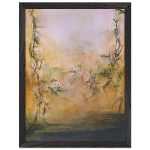 25 5 2001 2001 by Zao Wou-Ki — Framed art print at Zephyeer