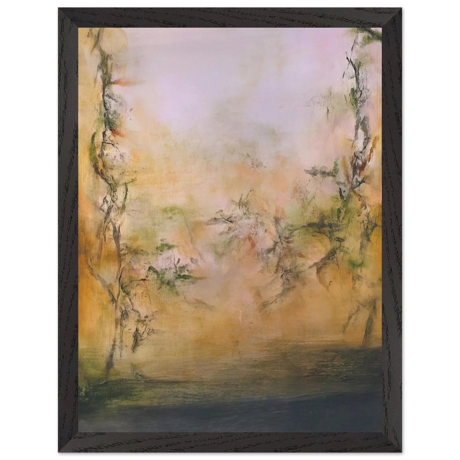 25 5 2001 2001 by Zao Wou-Ki — Framed art print at Zephyeer