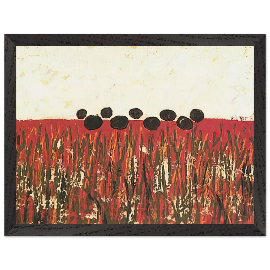 Symbol of Flowers - 1951 by Forrest Bess — Framed art print at Zephyeer