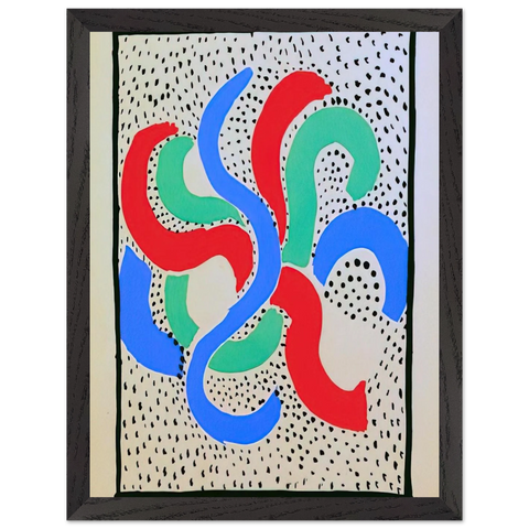 COMPOSITION 28 by Sonia Delaunay — Framed art print at Zephyeer