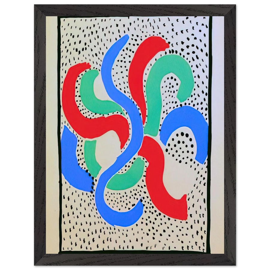 COMPOSITION 28 by Sonia Delaunay — Framed art print at Zephyeer