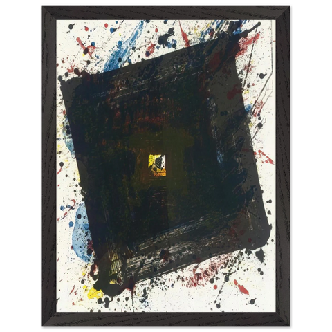 Dark and Fast by Sam Francis — Framed art print at Zephyeer