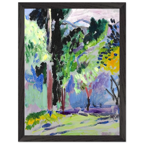 PAYSAGE A COLLIOURE 1905 by Henri Matisse — Framed art print at Zephyeer