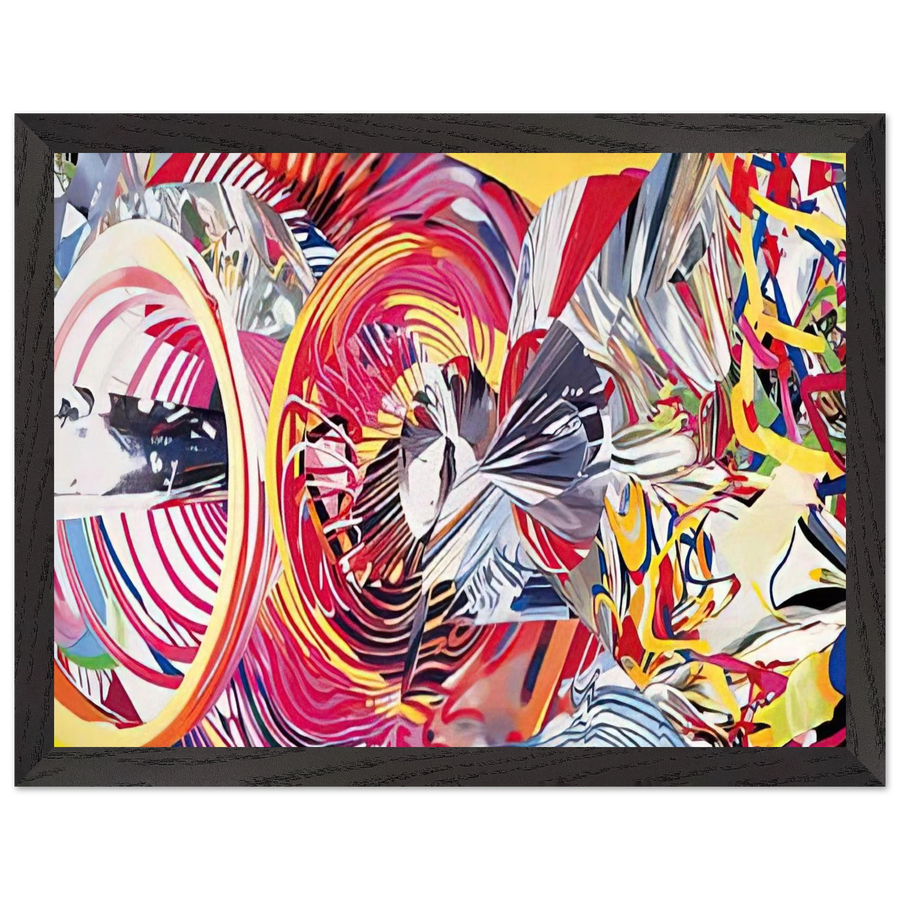 Stowaway Peers Out at the Speed of Light by James Rosenquist — Framed art print at Zephyeer