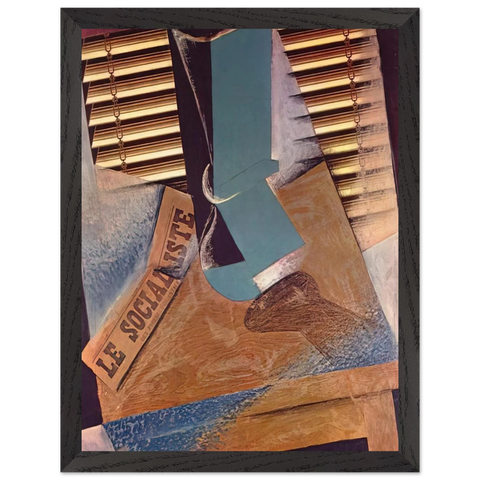 THE SUNBLIND 1914 by Juan Gris — Framed art print at Zephyeer