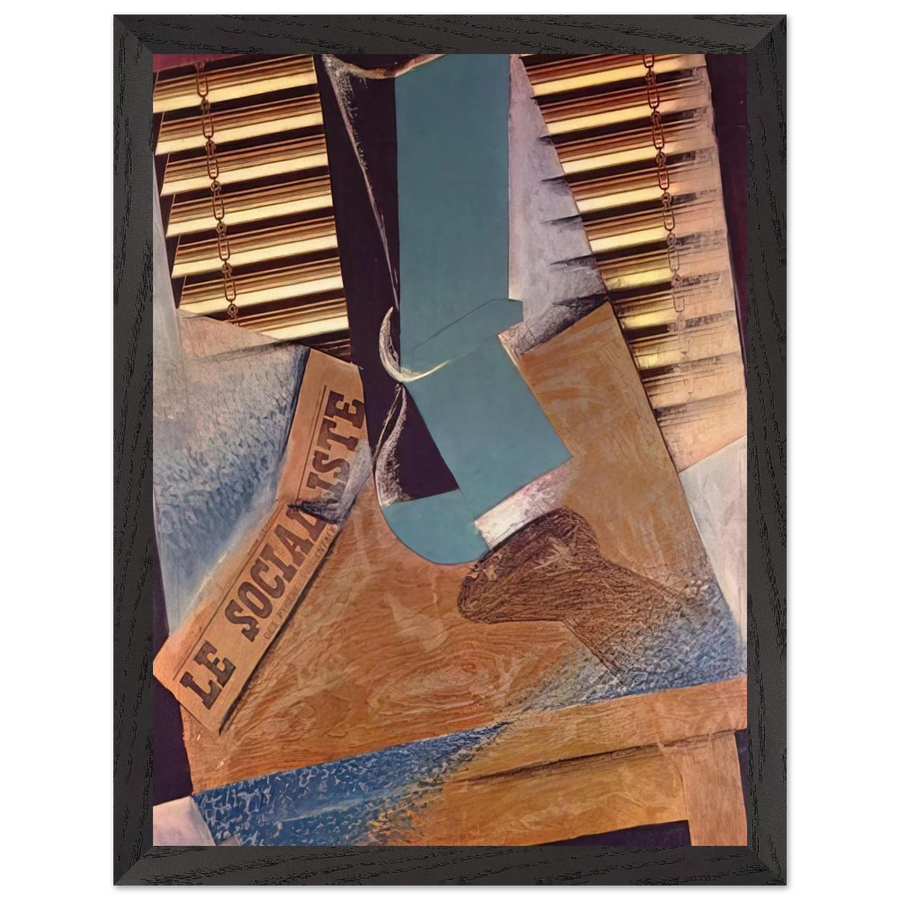 THE SUNBLIND 1914 by Juan Gris — Framed art print at Zephyeer