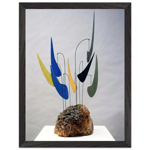 MYRTLE BURL 1941 by Alexander Calder — Framed art print at Zephyeer