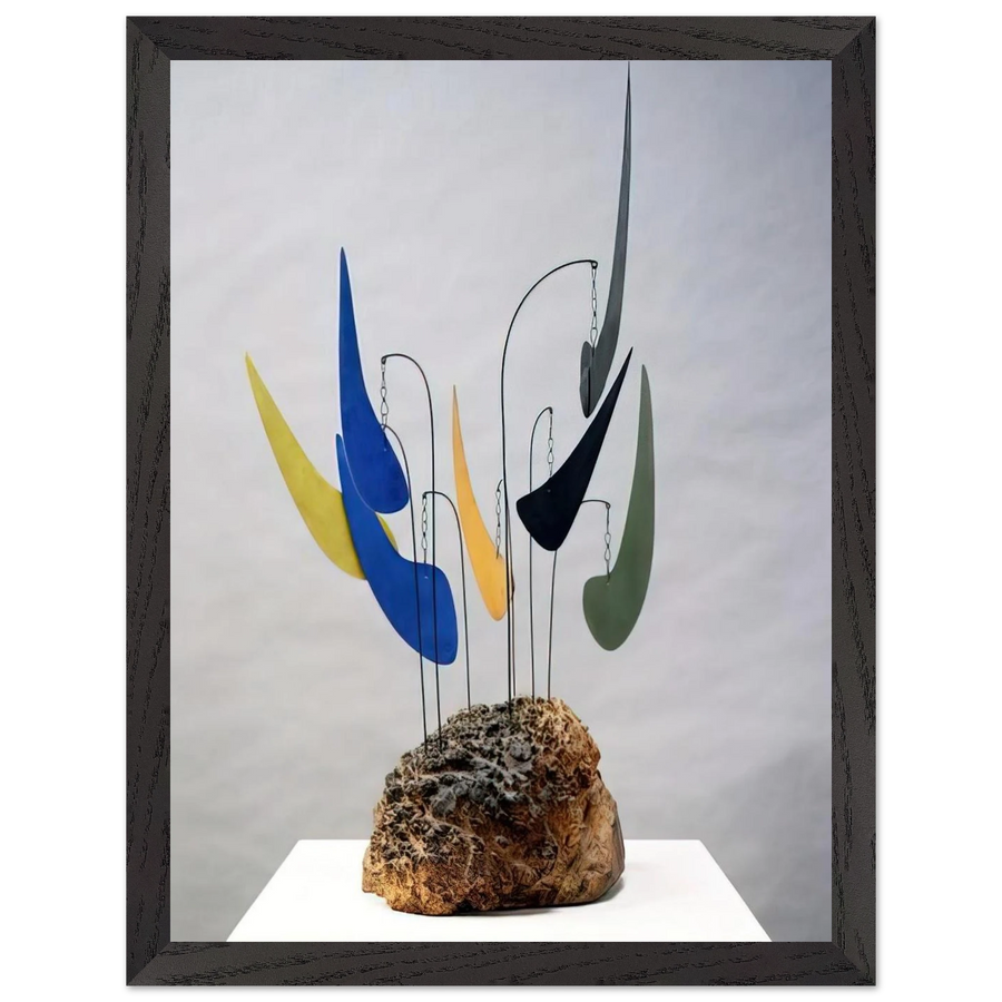 MYRTLE BURL 1941 by Alexander Calder — Framed art print at Zephyeer