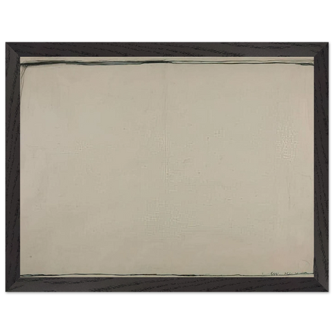 Drawing 24.4.60 - 1960 by Bob Law — Framed art print at Zephyeer