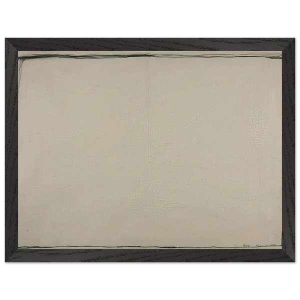 Drawing 24.4.60 - 1960 by Bob Law — Framed art print at Zephyeer