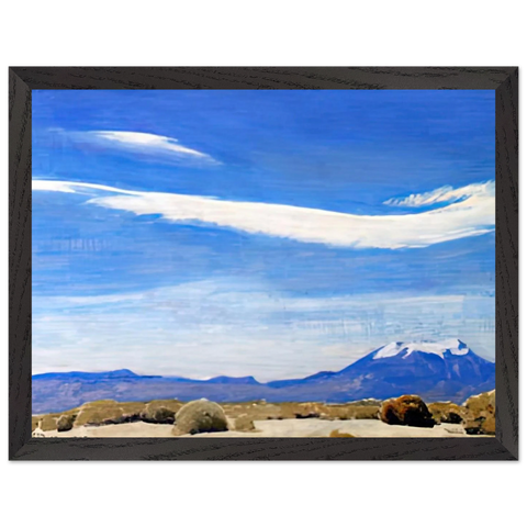 THE CLOUD COACHELLA VALLEY CALIFORNIA 1940 by Maynard Dixon — Framed art print at Zephyeer