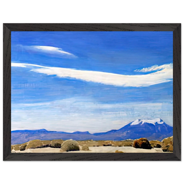 THE CLOUD COACHELLA VALLEY CALIFORNIA 1940 by Maynard Dixon — Framed art print at Zephyeer