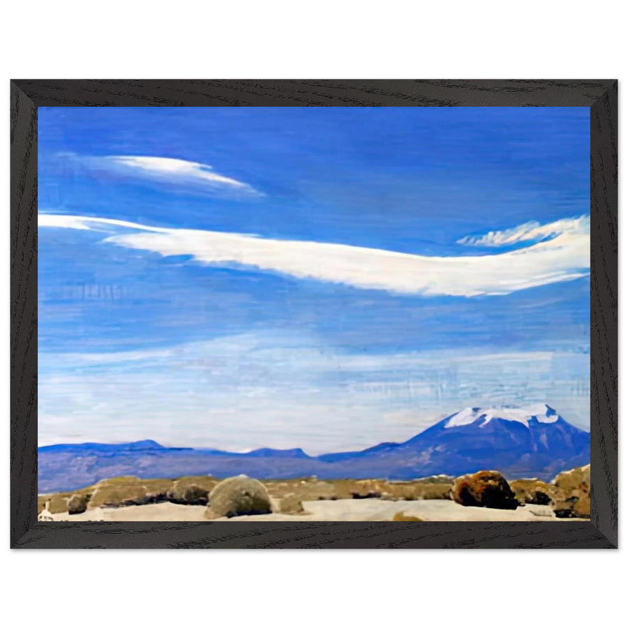 THE CLOUD COACHELLA VALLEY CALIFORNIA 1940 by Maynard Dixon — Framed art print at Zephyeer