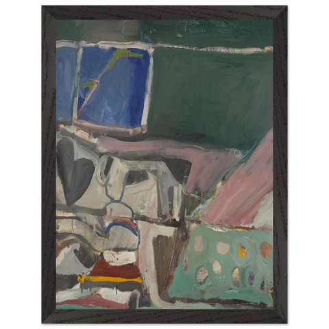 Berkeley #58 by Richard Diebenkorn — Framed art print at Zephyeer