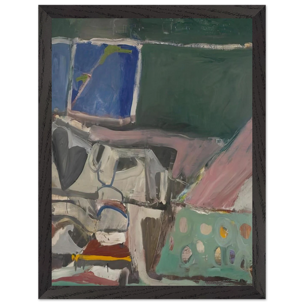 Berkeley #58 by Richard Diebenkorn — Framed art print at Zephyeer