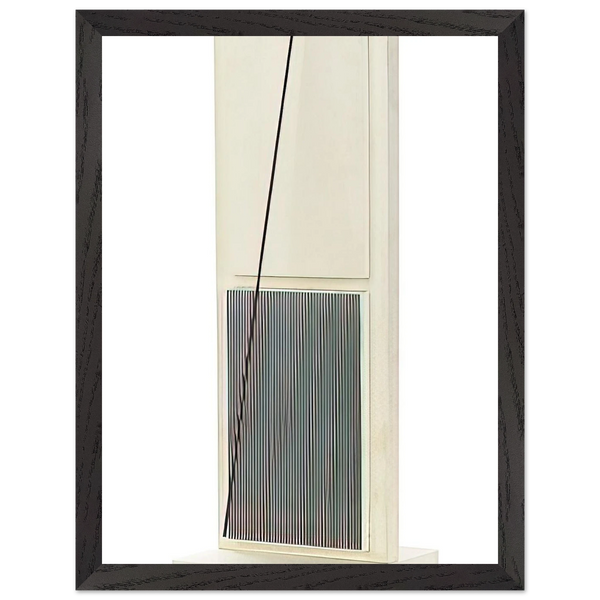 UNTITLED FROM THE JAI ALAI SERIES by Jesus Rafael Soto — Framed art print at Zephyeer